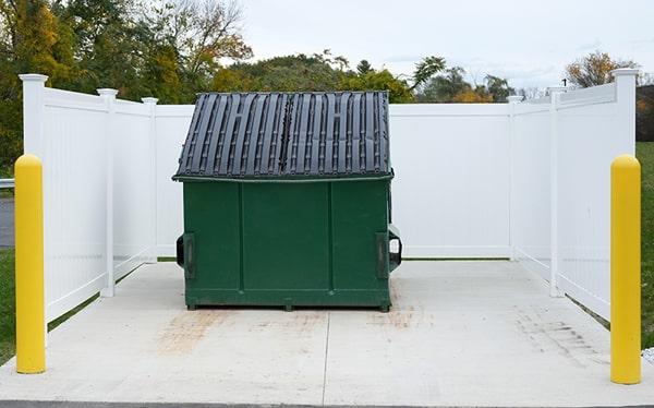 all of our commercial dumpsters come with lids to keep debris included and prevent weather damage